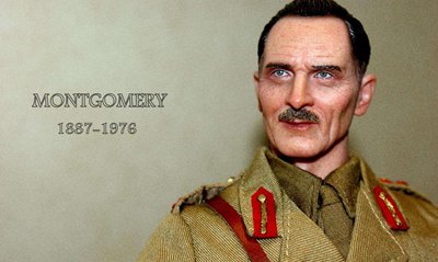 二戰名將蒙哥馬利肖像