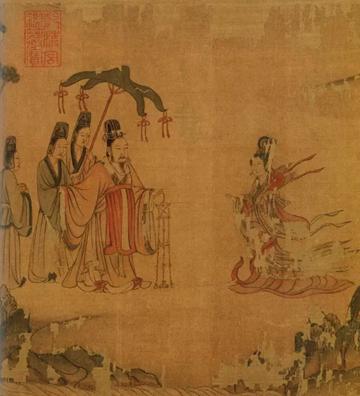 顧愷之《洛神賦圖》(局部)