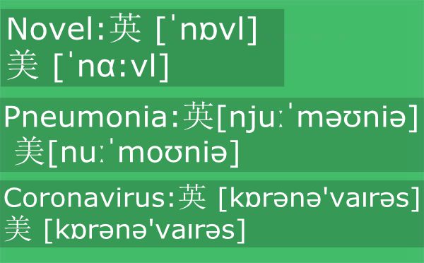 Novel coronavirus pneumonia什么意思怎么讀