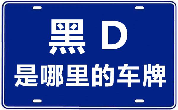 黑D是哪里的車牌號,佳木斯的車牌號是黑什么
