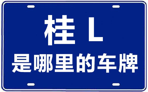 桂L是哪里的車牌號,百色的車牌號是桂什么