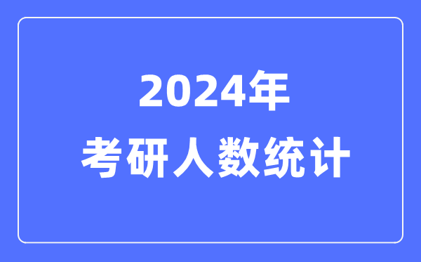 2024年考研人數統計,歷年考研人數和錄取人數統計