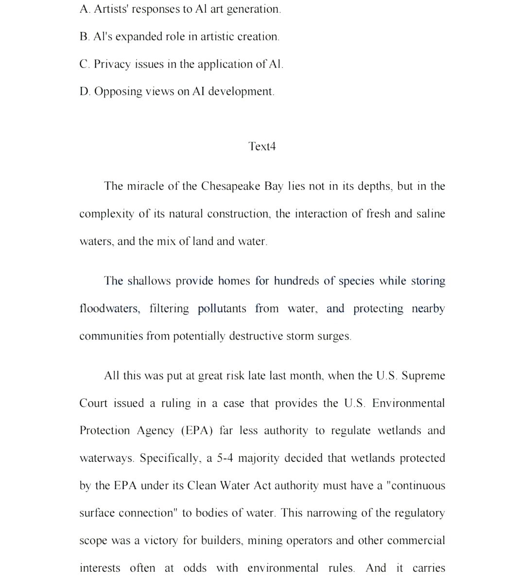 2024年考研英語(yǔ)一試卷真題及答案解析